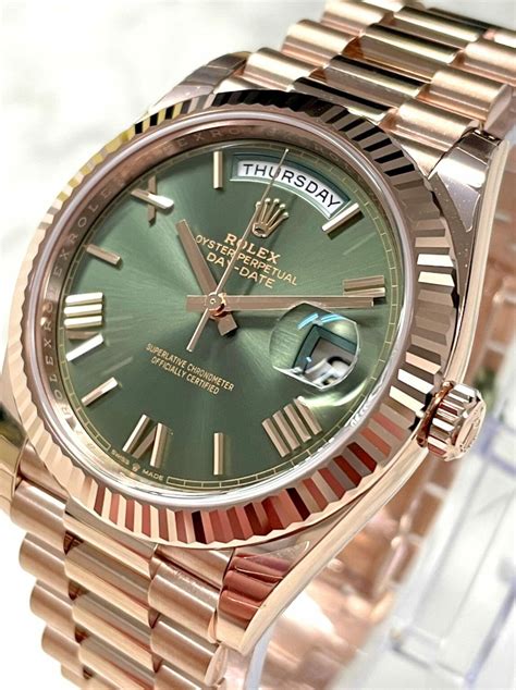 rolex day date rose gold|rolex day date reference 228235.